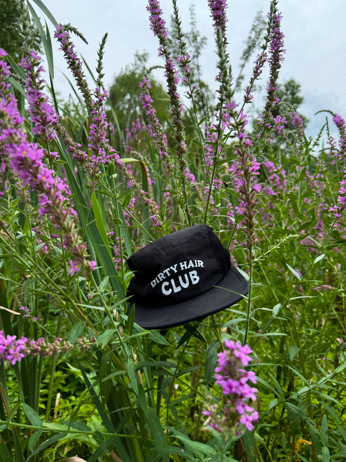 Dirty Hair Club 5-Panel Active Hat | dark